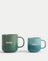 Set of 2 Mini & Daddy Mugs